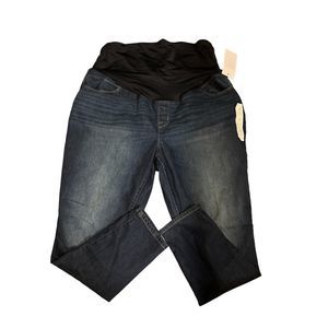 Isabel Maternity Size 18 Jeans Skinny Crossover Panel NWT